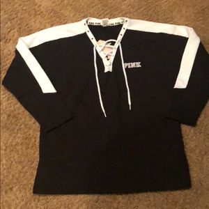 Victoria’s Secret pink sweat shirt